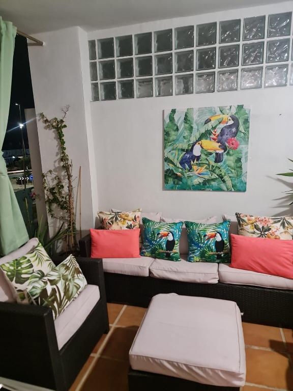 Posezení v ubytování Casa del Sol