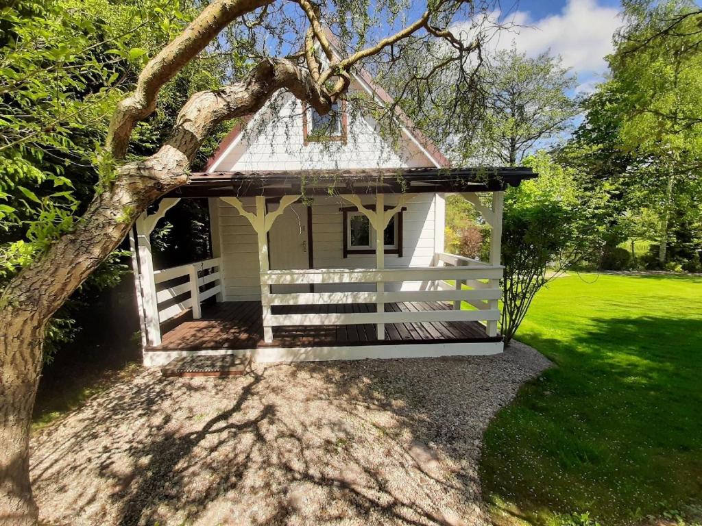 Meer Dorf Stille Hütten in den Gärten Magra Ferienhaus Weiß