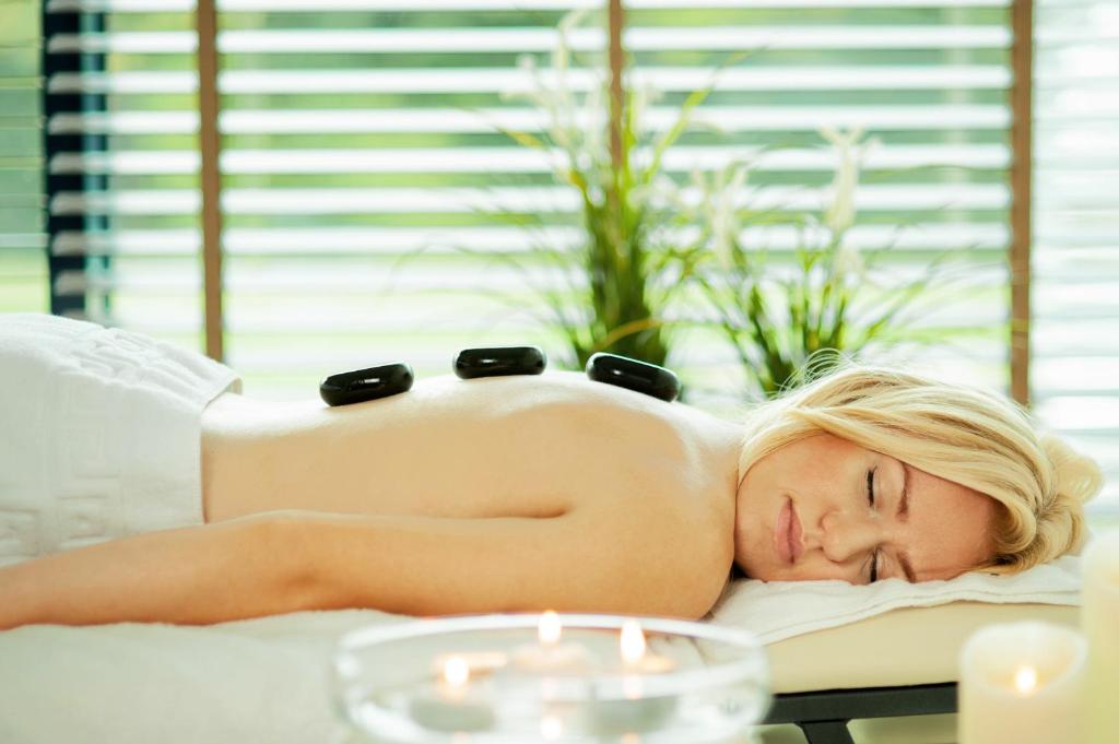 Kúpele alebo wellness v ubytovaní Hotel Atut w Licheniu