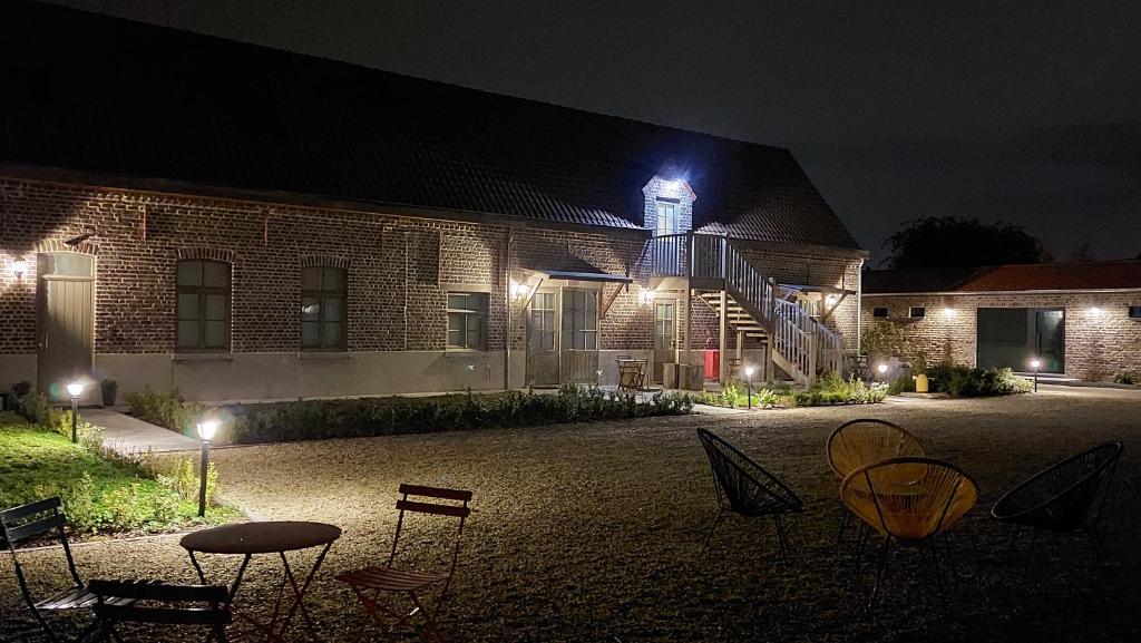 Zahrada ubytování B&B 't Meesterhof