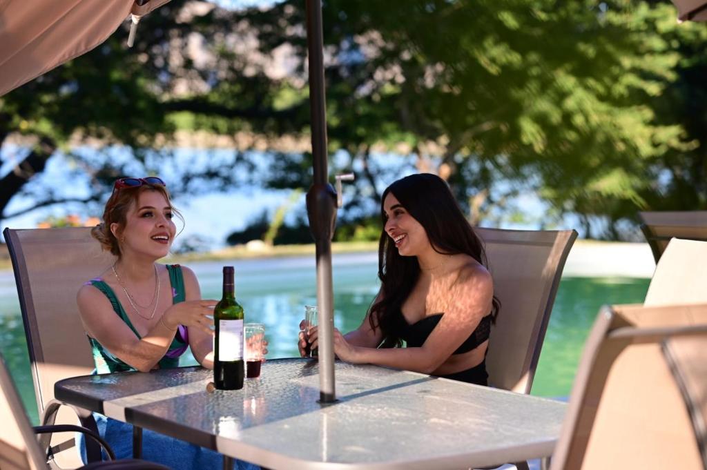 Nápoje v ubytování Hotel cabañas yyukkai
