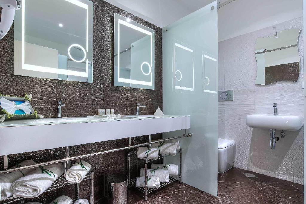 Kúpeľňa v ubytovaní Trevi Rome Suite