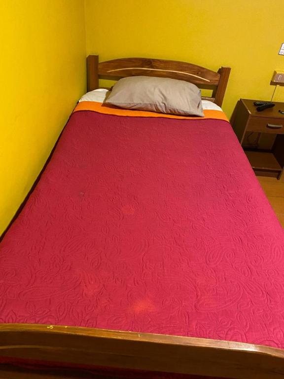 Letto o letti in una camera di Hostal Radal Molina
