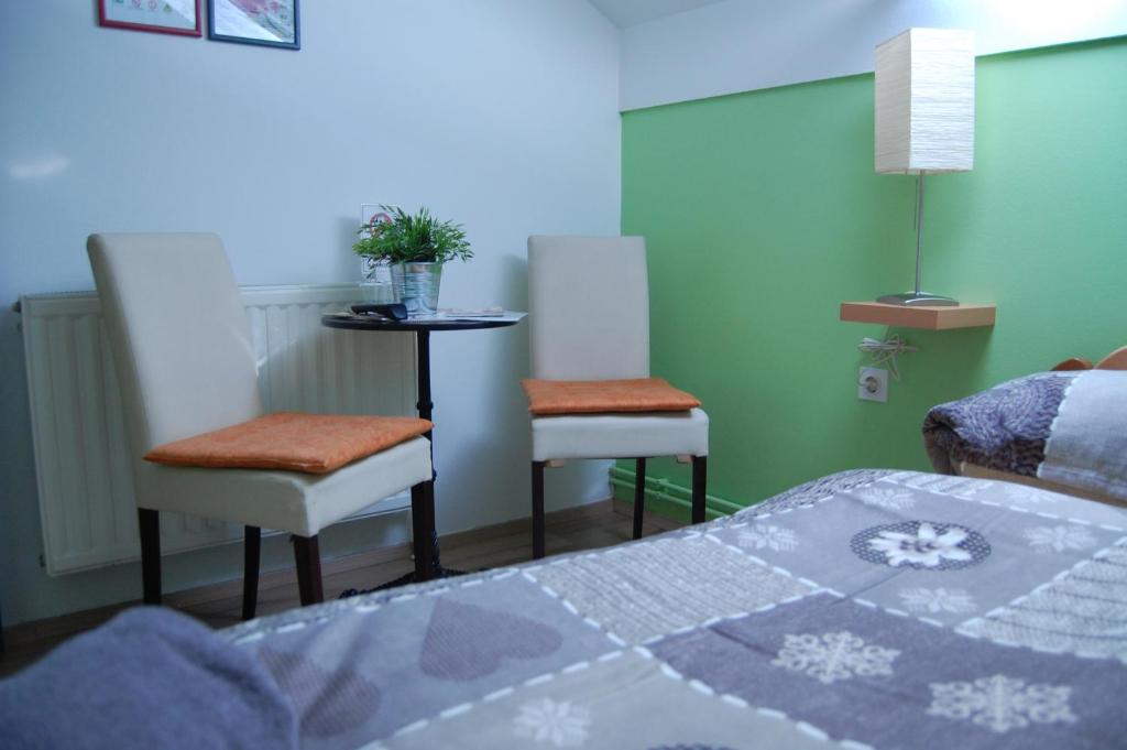 Postel nebo postele na pokoji v ubytování Rooms Hiša Divino