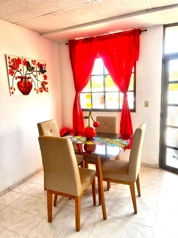 Posezení v ubytování Apartamento cerca a la playa