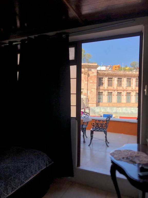 Balkón nebo terasa v ubytování El Hogar de Carmelita