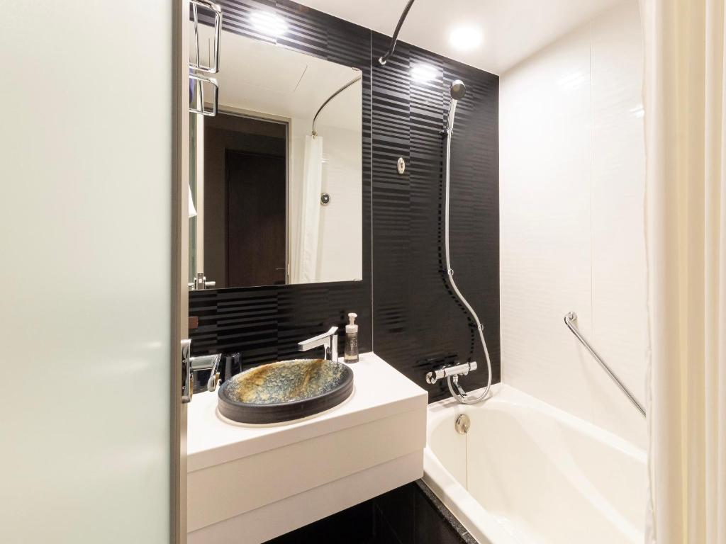 Koupelna v ubytování Hotel Keihan Kyoto Hachijoguchi