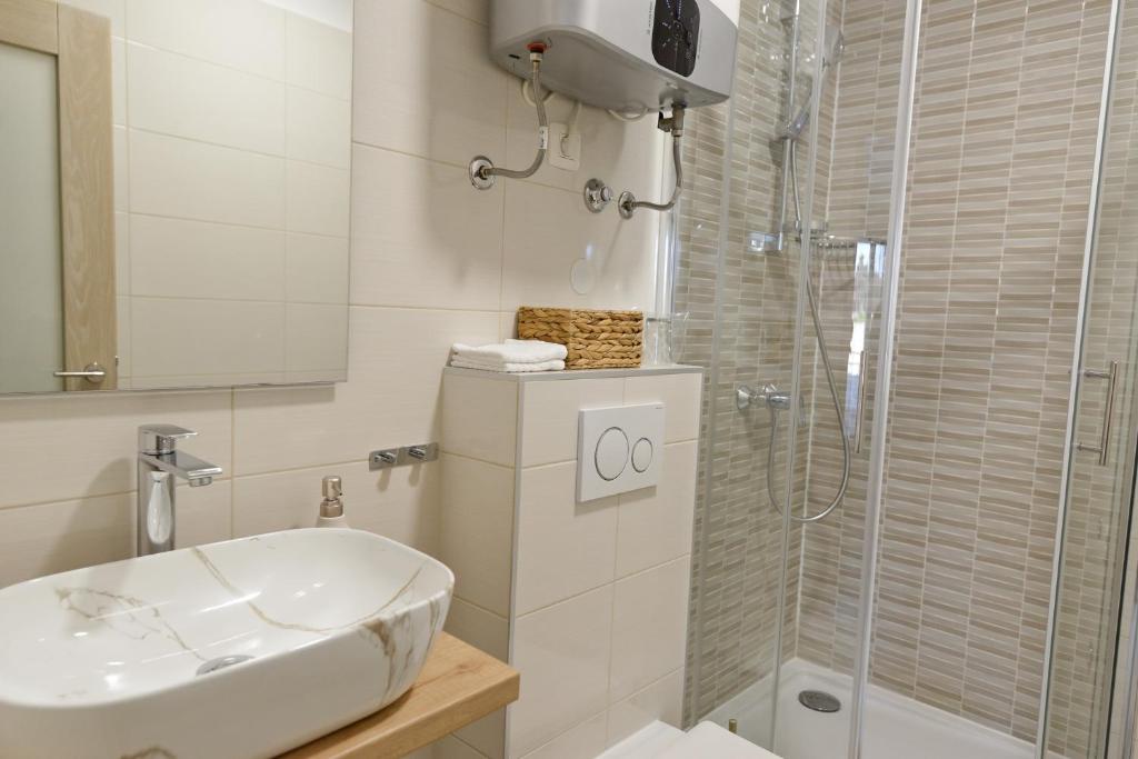 Kúpeľňa v ubytovaní PIAZZA ROOMS Zadar
