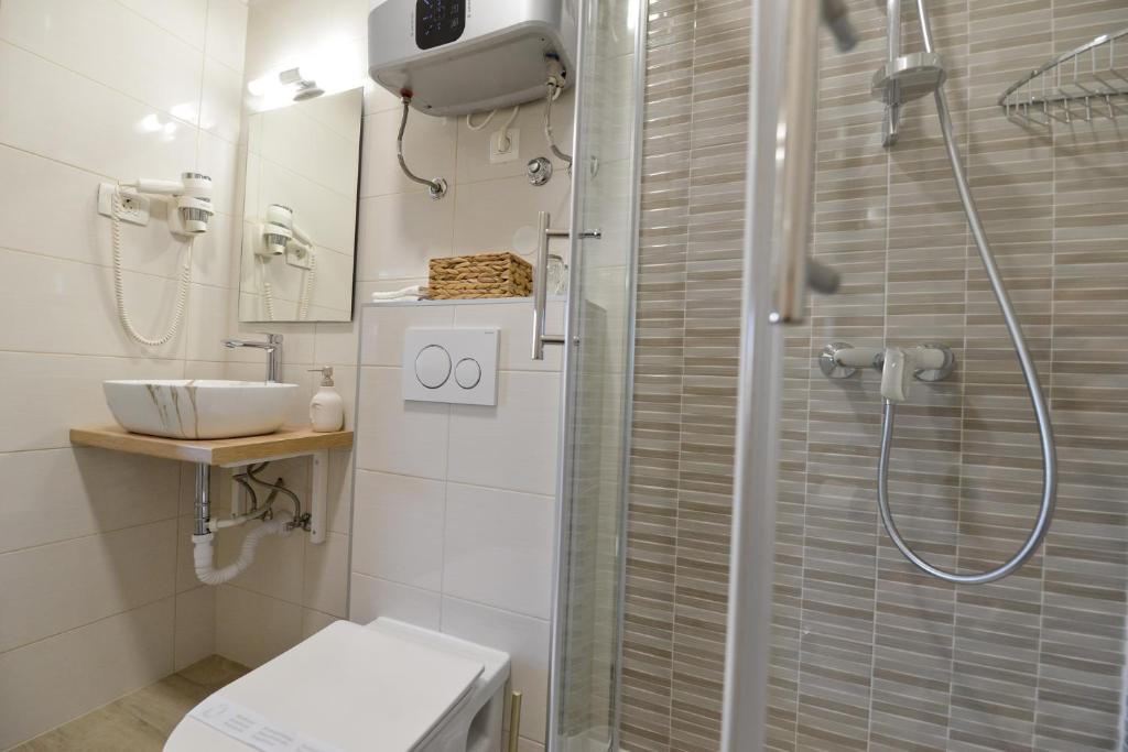 Kúpeľňa v ubytovaní PIAZZA ROOMS Zadar