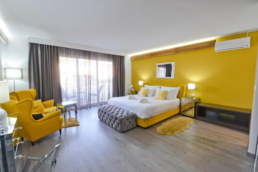 Posteľ alebo postele v izbe v ubytovaní PIAZZA ROOMS Zadar