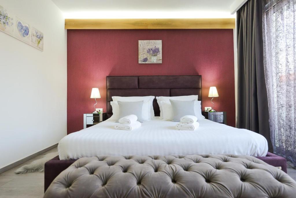 Posteľ alebo postele v izbe v ubytovaní PIAZZA ROOMS Zadar