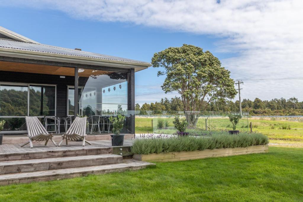 Zahrada ubytování Riverstone House