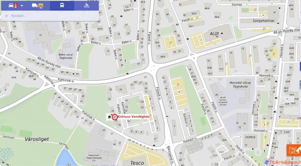 Zdjęcie z galerii obiektu Krénusz Vendégház. w mieście Kaposvár