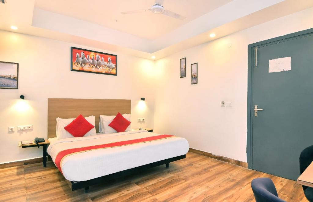 Postel nebo postele na pokoji v ubytování Hotel Red York By Byob Hotels