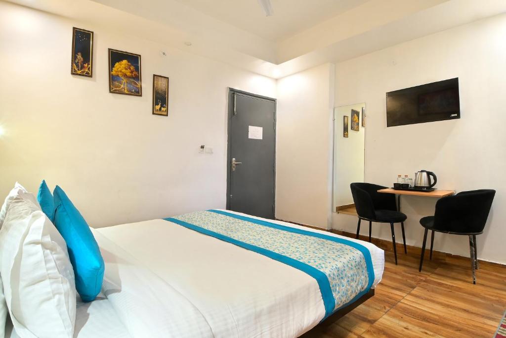 TV a/nebo společenská místnost v ubytování Hotel Red York By Byob Hotels