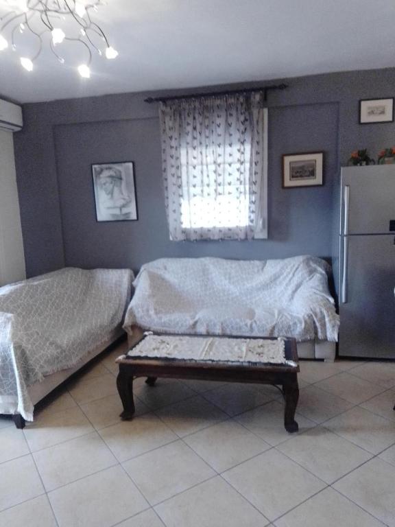 Posezení v ubytování SOFI APARTMENT