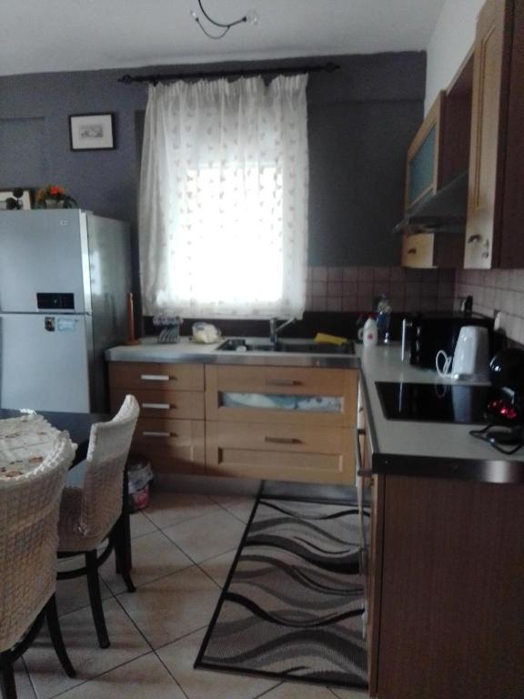 Kuchyň nebo kuchyňský kout v ubytování SOFI APARTMENT