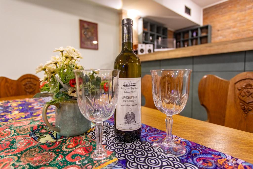Nápoje v ubytování Lileo Kutaisi - Hotel&Winery