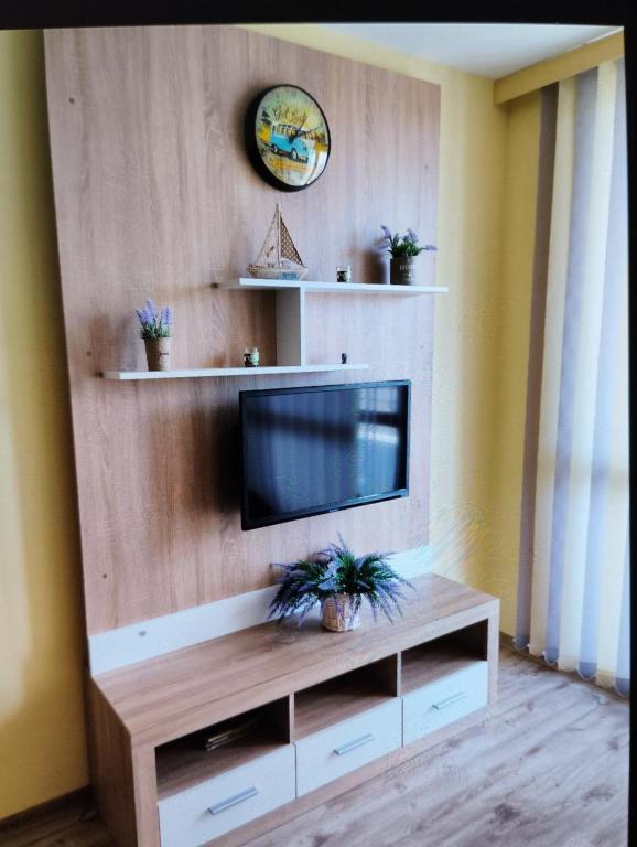 TV a/nebo společenská místnost v ubytování Studio33