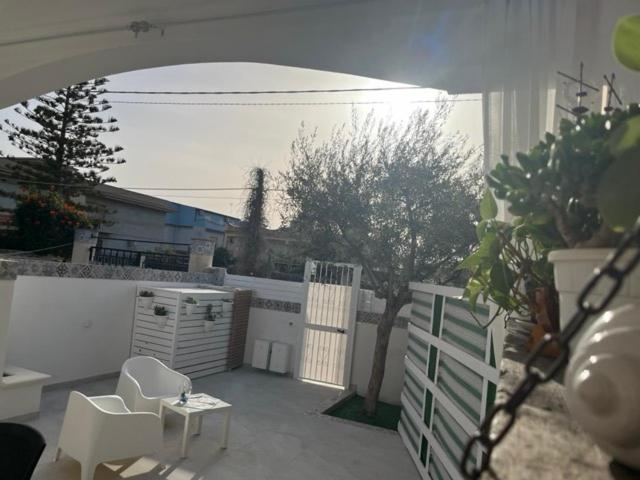 Balkón nebo terasa v ubytování Holiday Rooms Ninfa