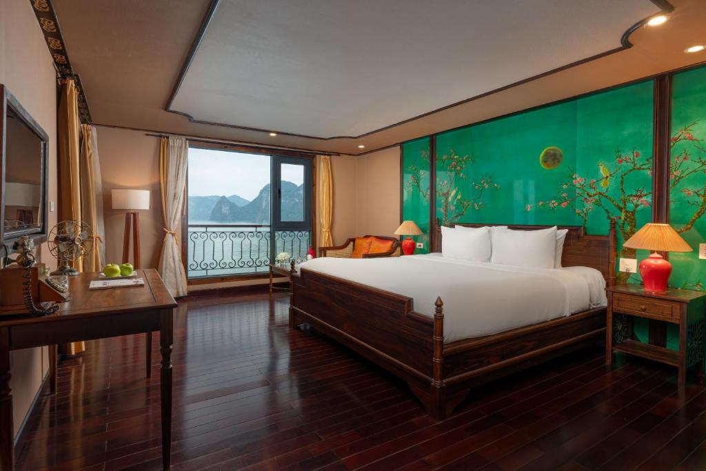 Indochine Cruise Lan Ha Bay Powered by ASTON - 带有海景的套房双人间或双人间 -  3天2晚