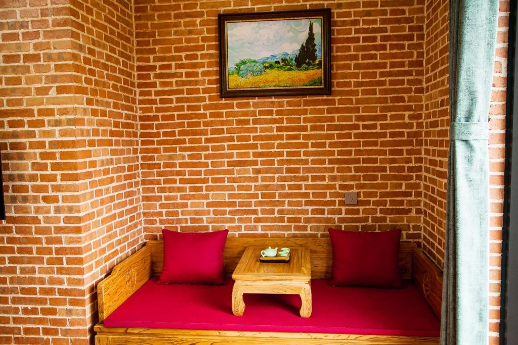 Χώρος καθιστικού στο Leisurely River View Inn - Three Gorges Branch