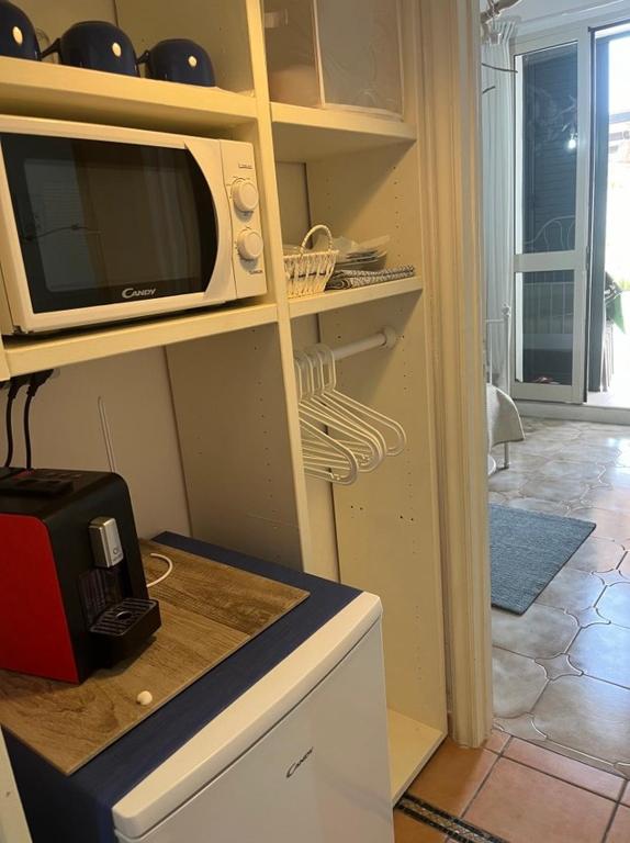 Koupelna v ubytování Holiday Rooms Ninfa