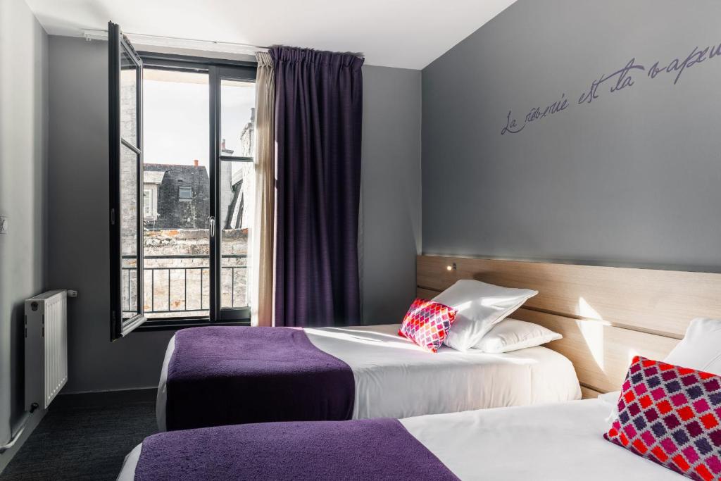 Hôtel du Château Dinan - Originals Boutique - Comfort Twin Room