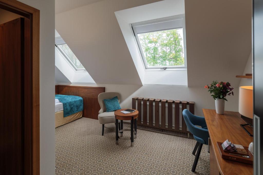 Posezení v ubytování Hotel Silenzio