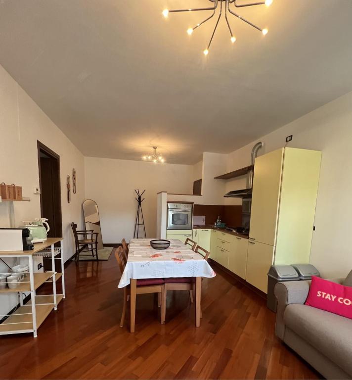 Kuchyň nebo kuchyňský kout v ubytování Rilo's Home