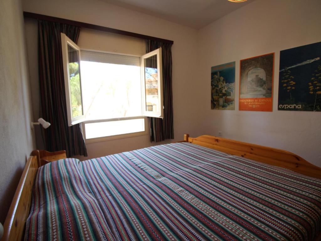 Postel nebo postele na pokoji v ubytování Gran apartamento con terraza en Fané de Baix, Llançà - ES-228-154