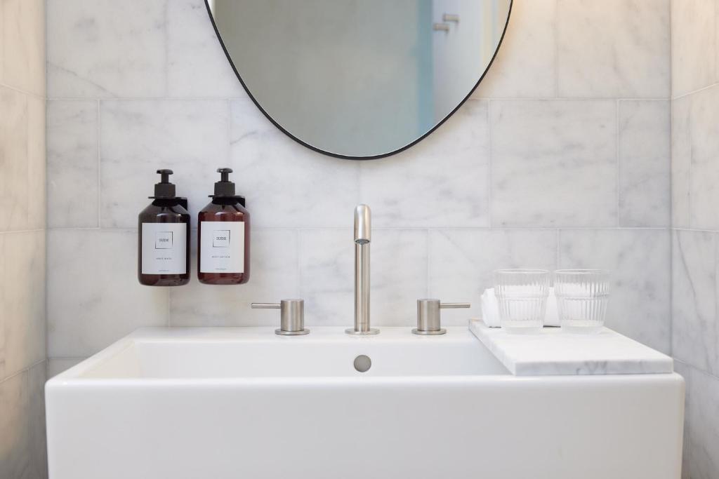 Koupelna v ubytování C-Hotels Silt