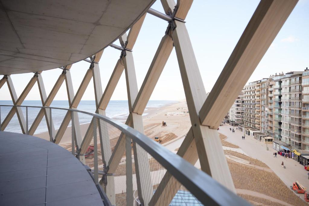 Nespecifikovaný výhled na destinaci Middelkerke nebo výhled na město při pohledu z hotelu