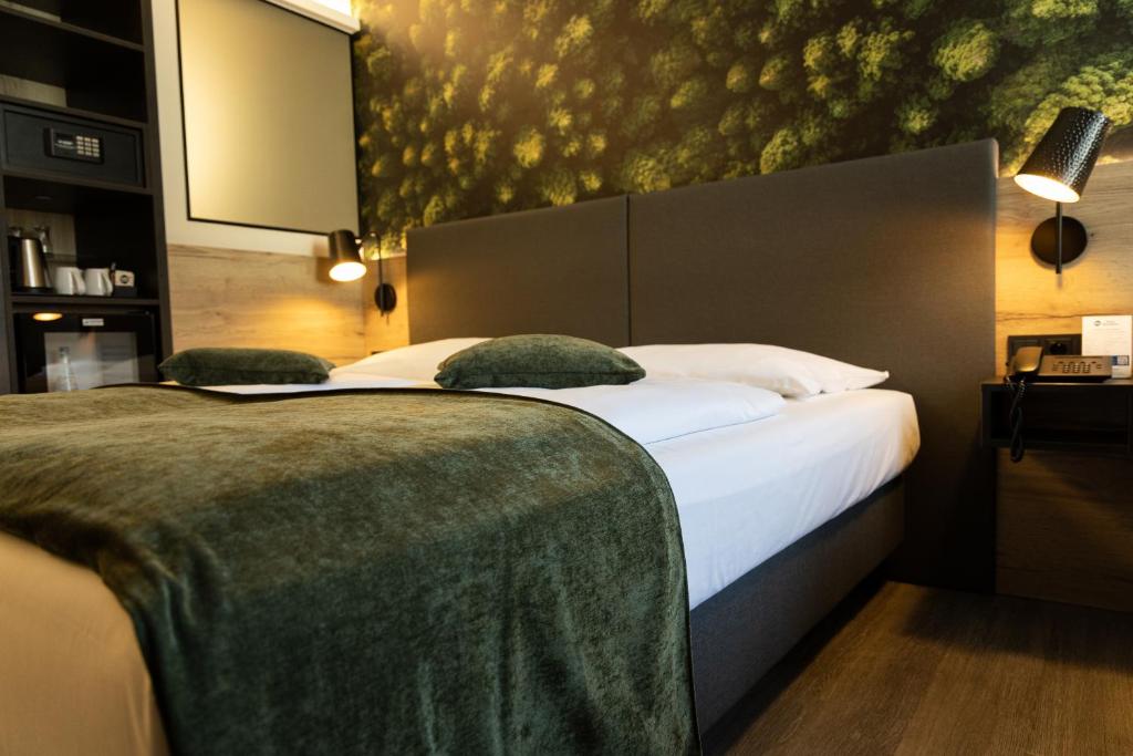 Postel nebo postele na pokoji v ubytování Best Western Hotel München Airport