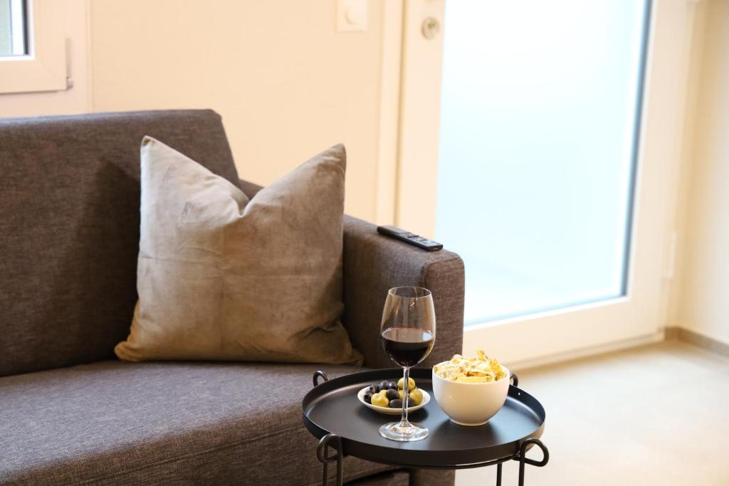 Posezení v ubytování Casa QUATTRO FIUMI
