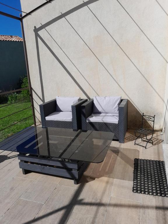 Posezení v ubytování Sud luberon
