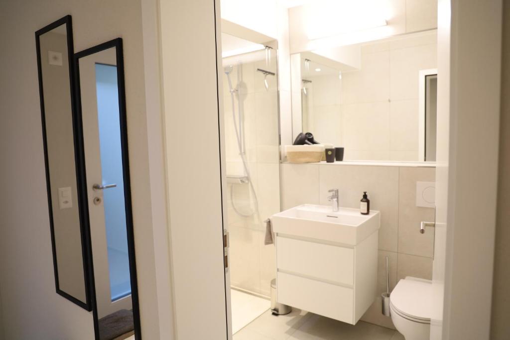 Koupelna v ubytování Casa QUATTRO FIUMI