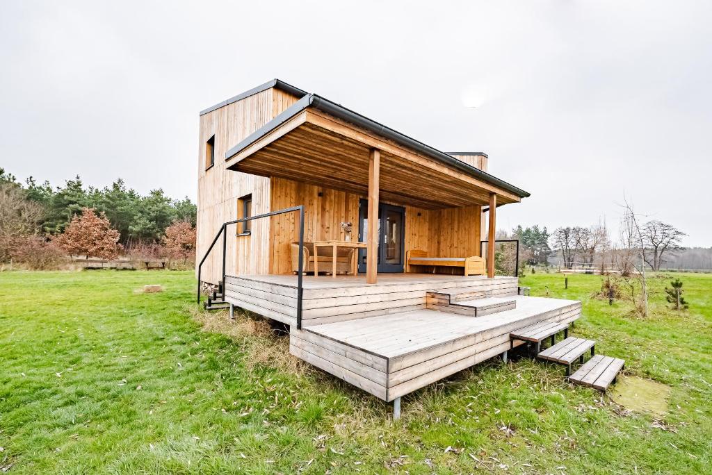 Zahrada ubytování RESORT SALIXA u Poděbrad