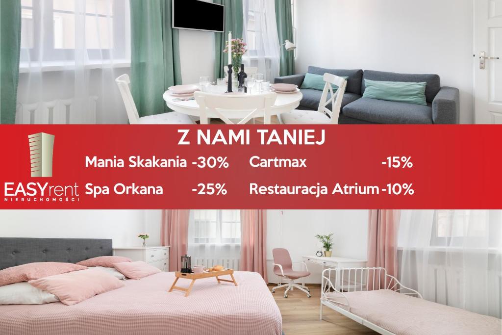 Posteľ alebo postele v izbe v ubytovaní Easy Rent Apartments - Old Town