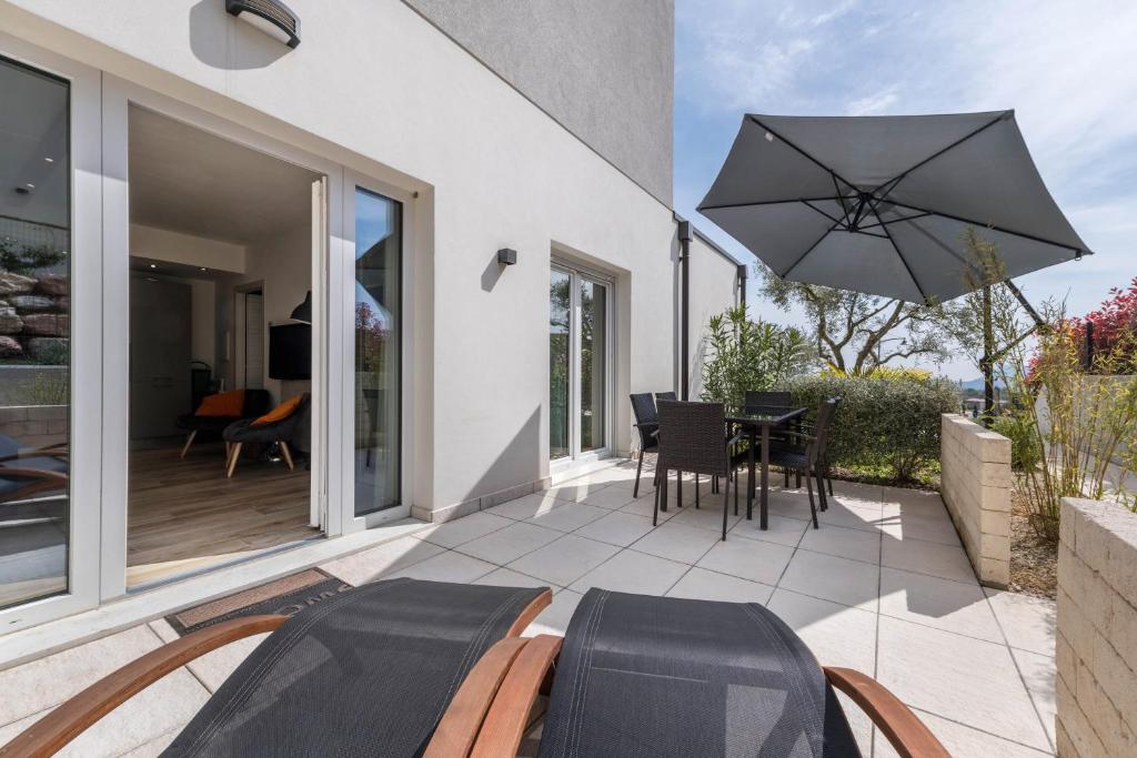 Αίθριο ή υπαίθριος χώρος στο Ai Colli garden relax apartment