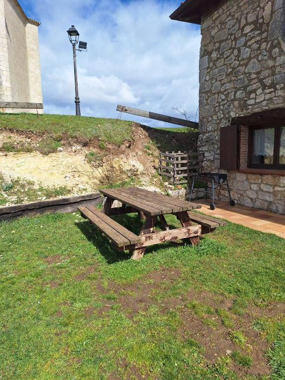 Zahrada ubytování El Rincón de Atapuerca