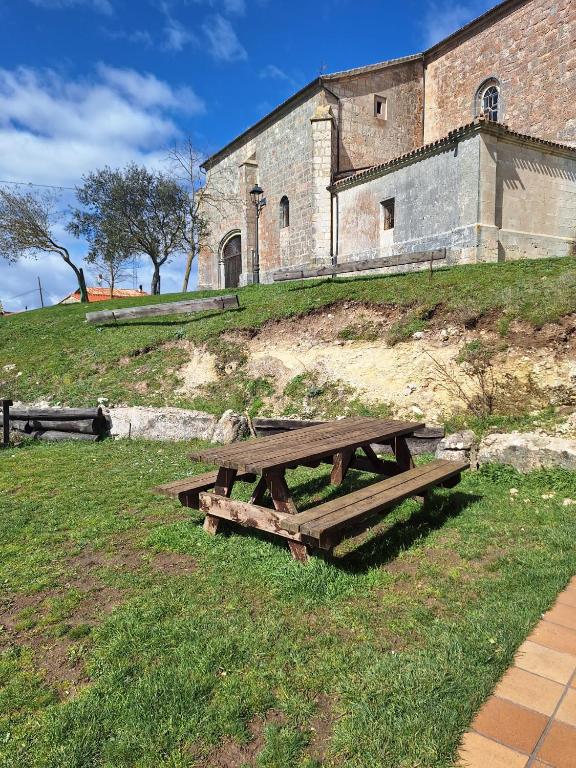 Zahrada ubytování El Rincón de Atapuerca