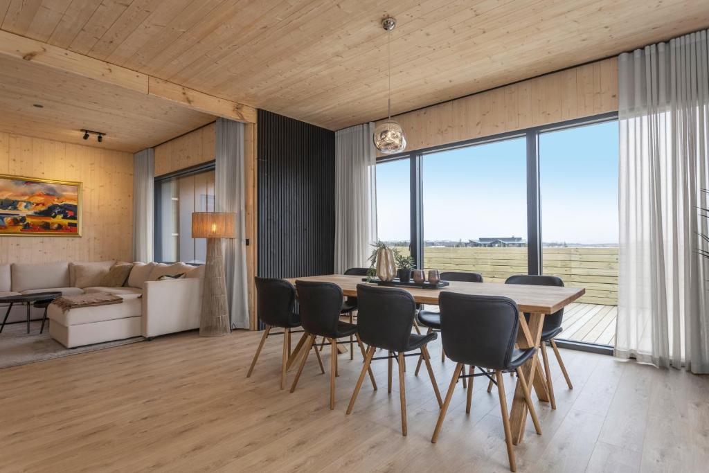 Setusvæði á Luxury Golden Circle Villa