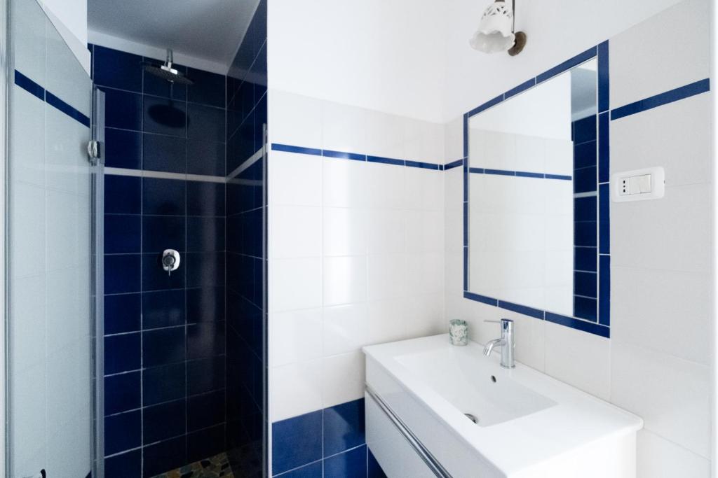 Koupelna v ubytování Casa Giulia