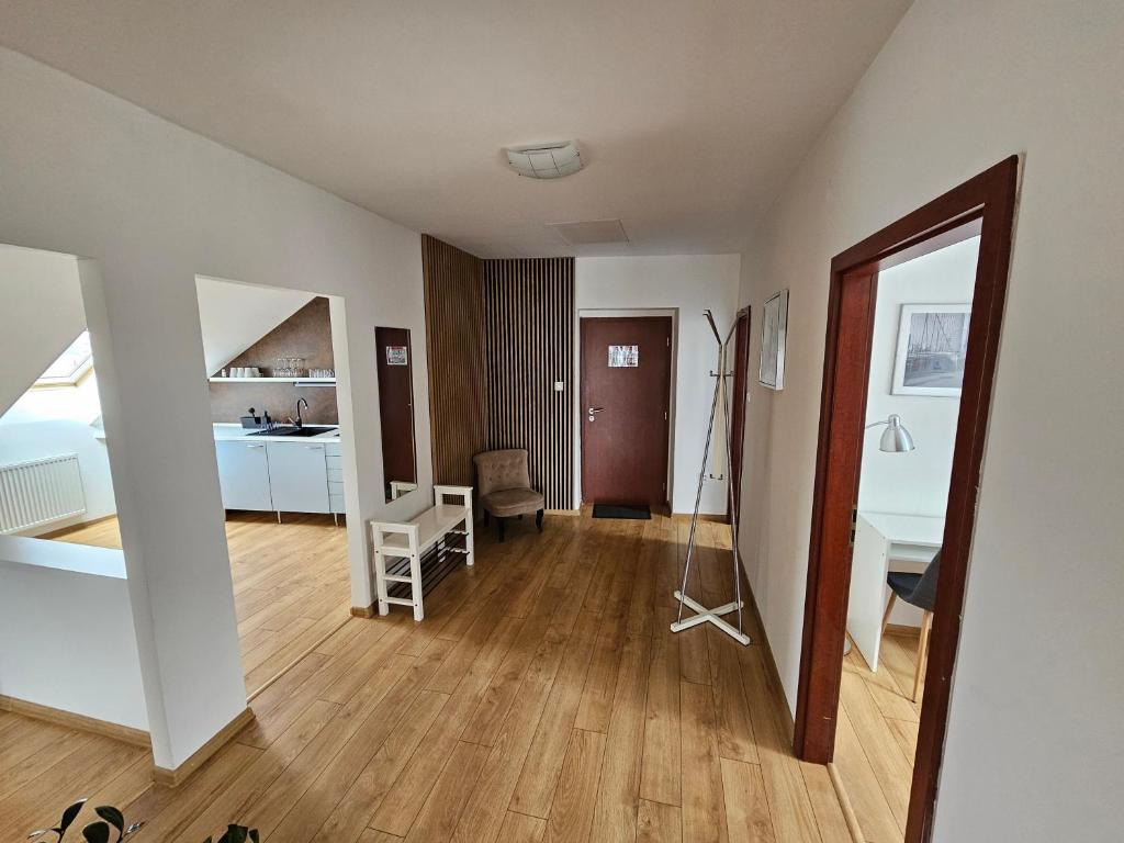 Kuchyň nebo kuchyňský kout v ubytování Hotel Mlyn