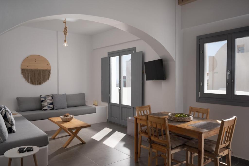 Posezení v ubytování The Vine Suites