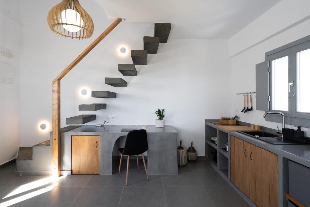 Kuchyň nebo kuchyňský kout v ubytování The Vine Suites
