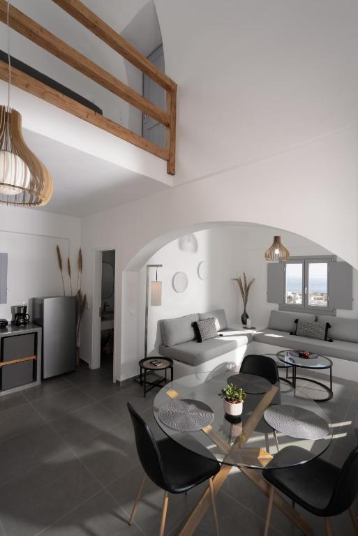 Posezení v ubytování The Vine Suites