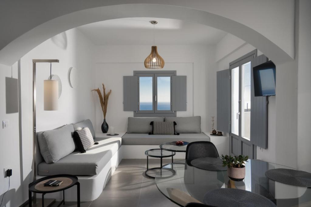 Posezení v ubytování The Vine Suites
