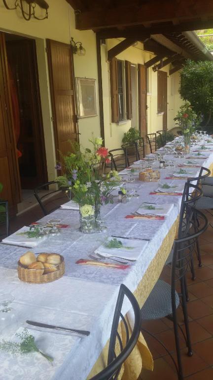 Restaurace v ubytování Agriturismo La Scalera